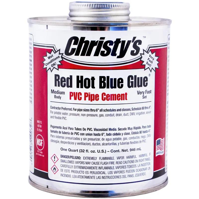 Christys - Red Hot Blue Glue (Quart) 1