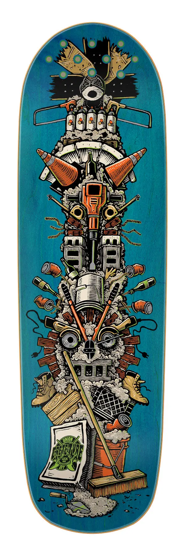 Creature Crete-Ture Diy Large Skateboard Deck - 8.92 1