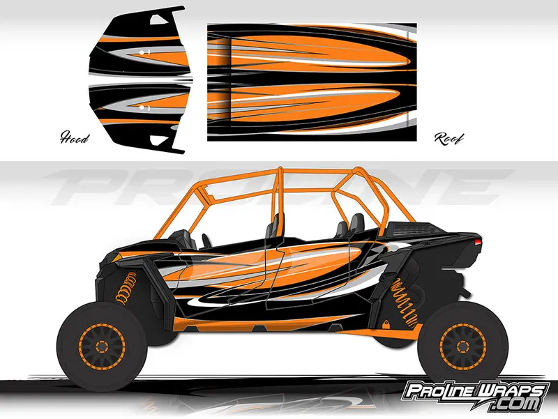 Cyclone Wrap Kit for Polaris RZR XP 4 Turbo S