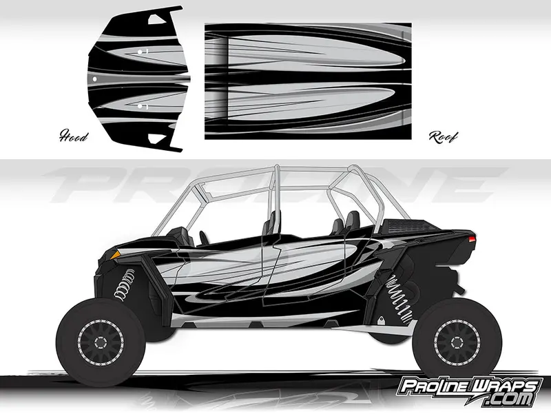 Cyclone Wrap Kit for Polaris RZR XP 4 Turbo S