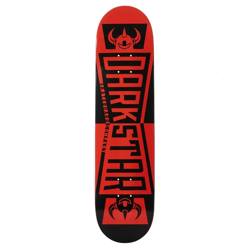 Darkstar Divide Rhm Skateboard Deck - 7.75" Black/Red 1
