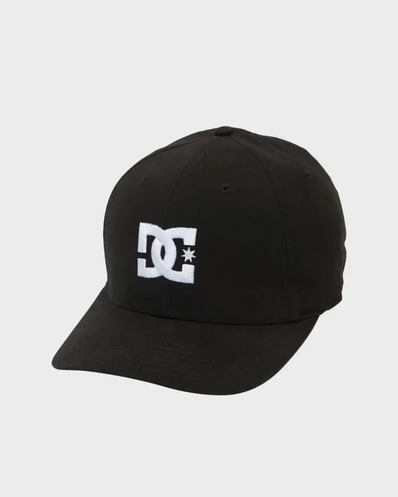 Dc Cap Star Stretch Fit - Black 1