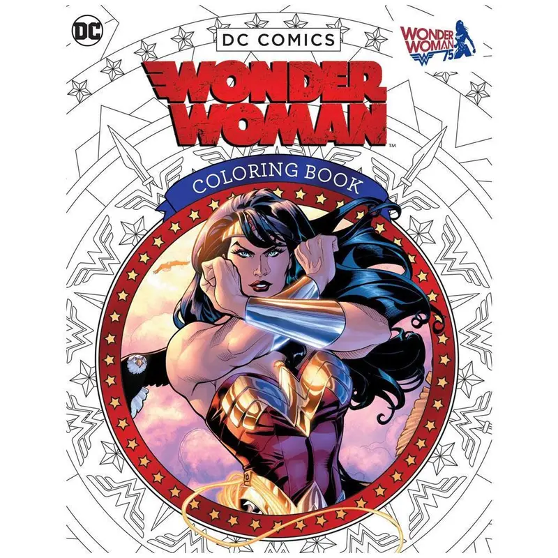 Dc Comics: Wonder Woman Coloring Book (Paperback) 1