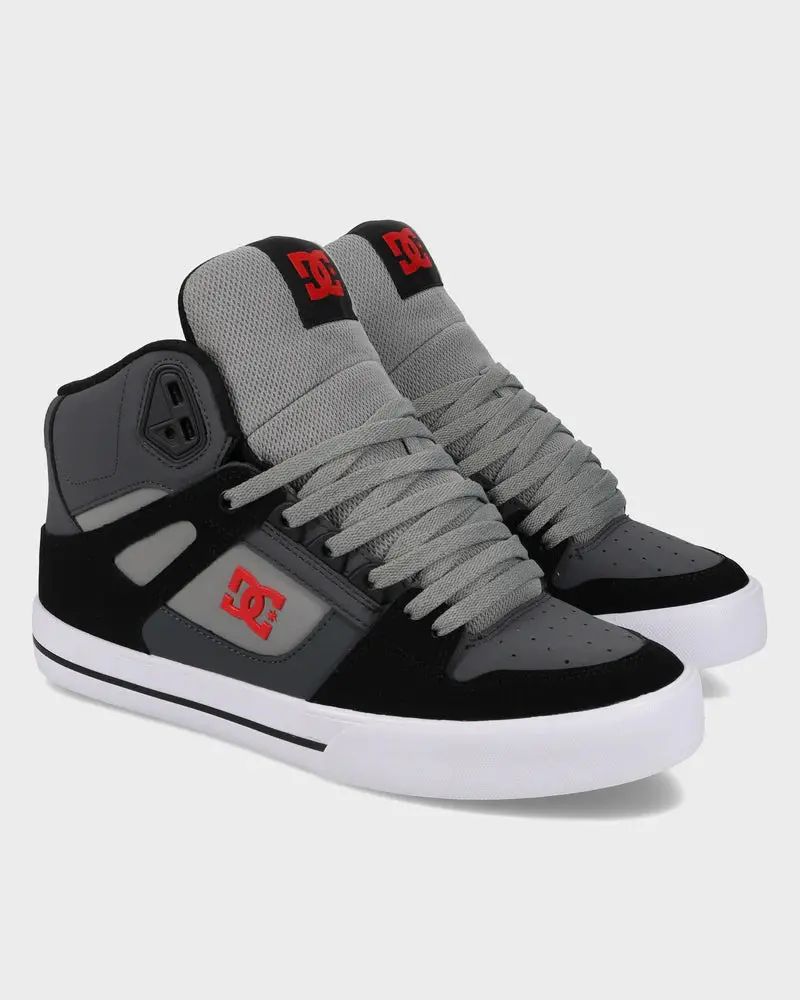 Dc Pure High-Top Wc - Black/Grey/Red 1