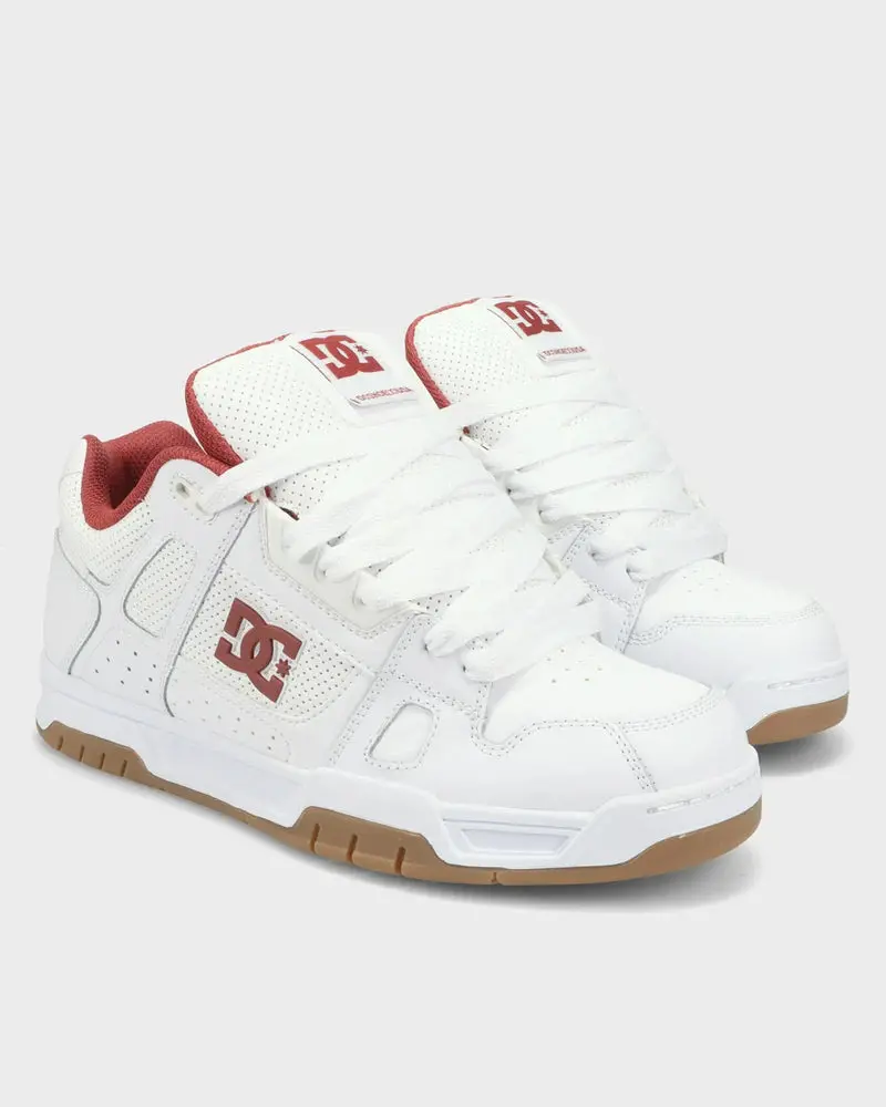Dc Stag - White/Brick Red/Gum 1