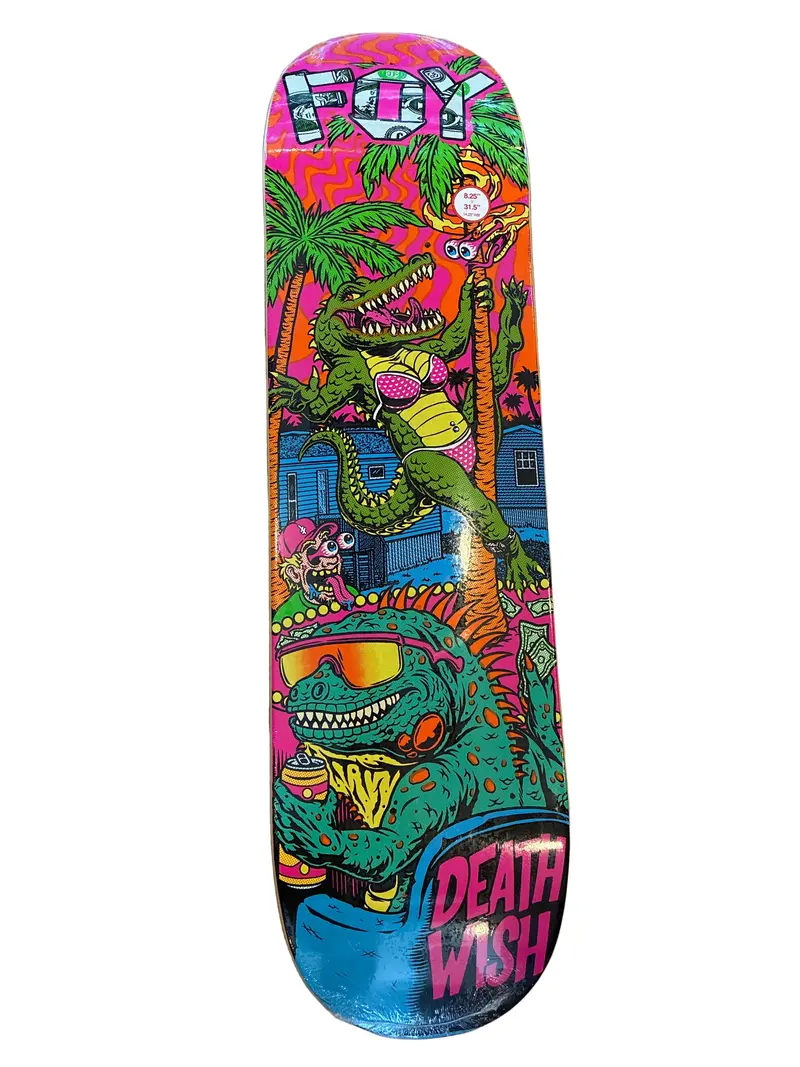 Deathwish Jamie Foy Dysfunctional Skateboard Deck 8.25 1