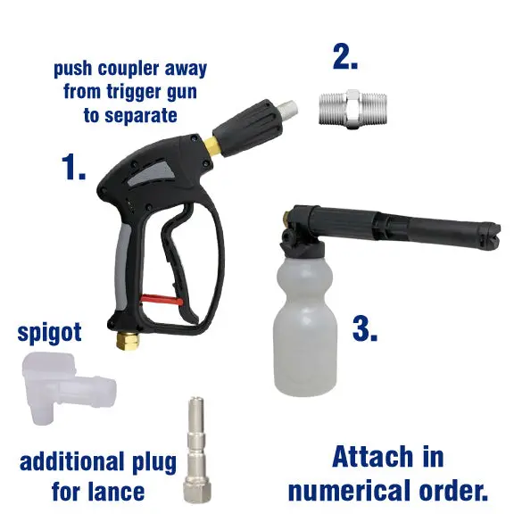 Deluxe Foam Cannon Attachment Kit 1