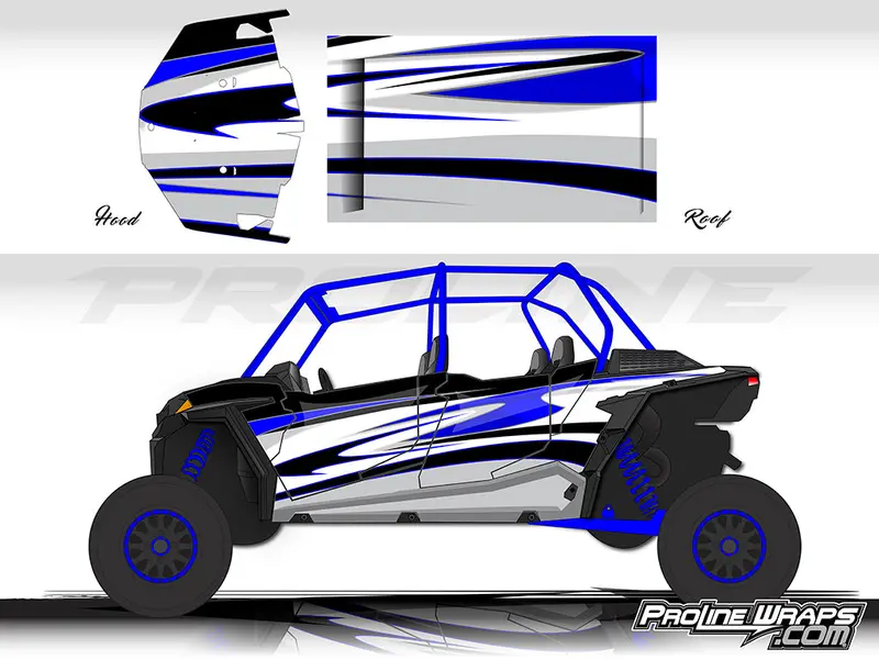 Deviant Wrap Kit for Polaris RZR XP 4 Turbo