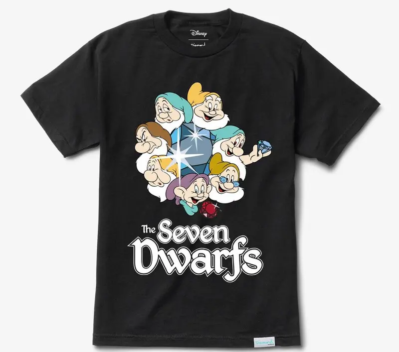 Diamond Supply Co. X Disney Dwarfs Tee 1