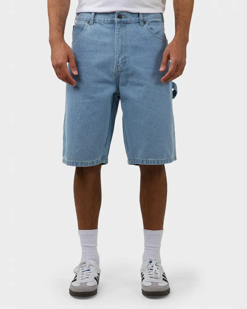 Dickies 11" Relaxed Fit Carpenter Denim Shorts - Light Indigo 1