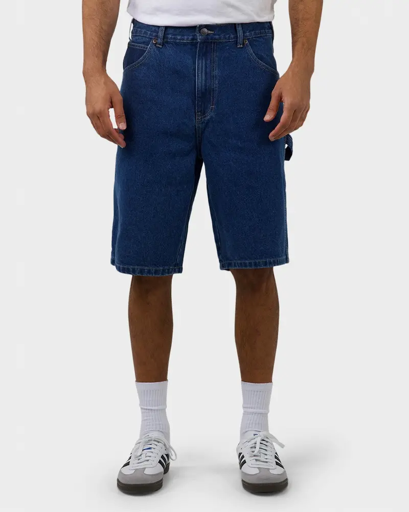 Dickies 11" Relaxed Fit Carpenter Denim Shorts - Stone Washed Indigo 1