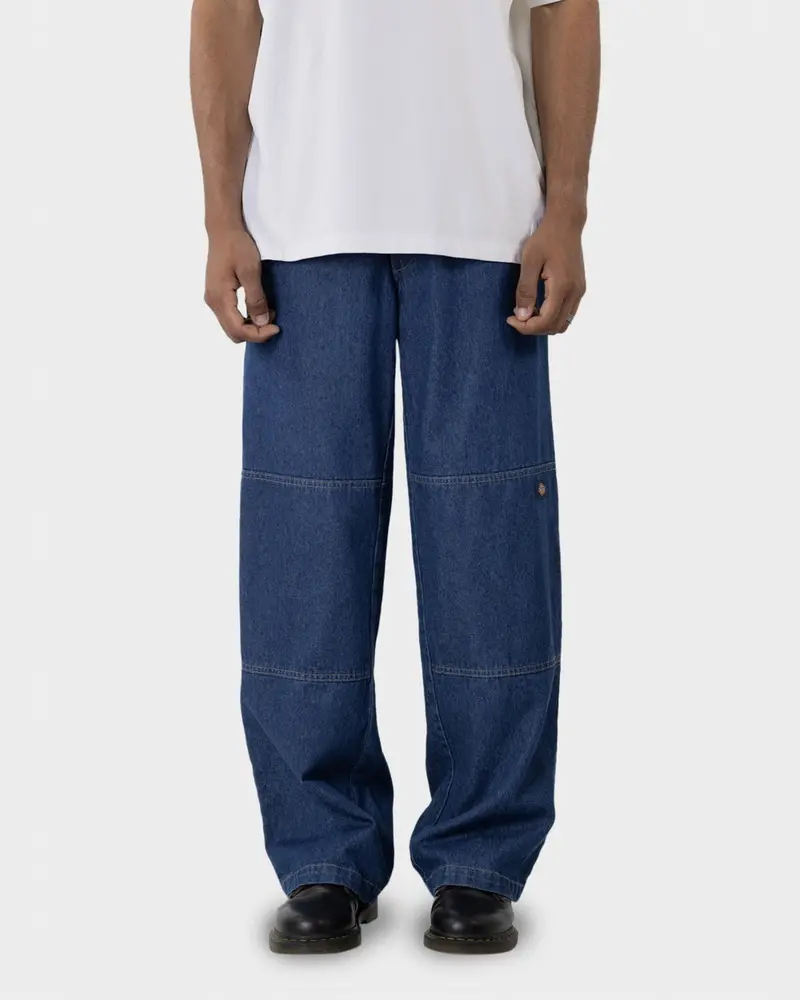 Dickies 85-283Au Baggy Fit Double Knee Denim Jean 1