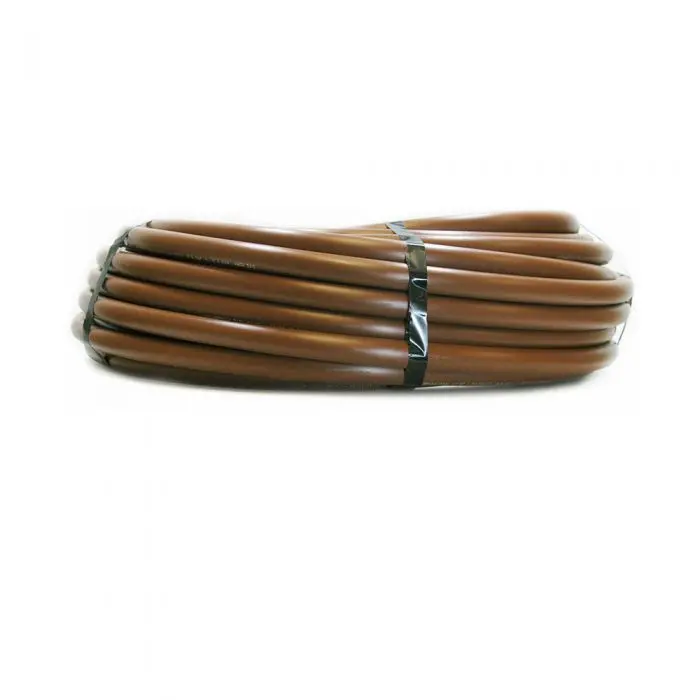 Dig - 1/2" Brown Polyethylene Tubing (.570 Id X .670 Od) (60 Psi) (100') - 31-016B 1