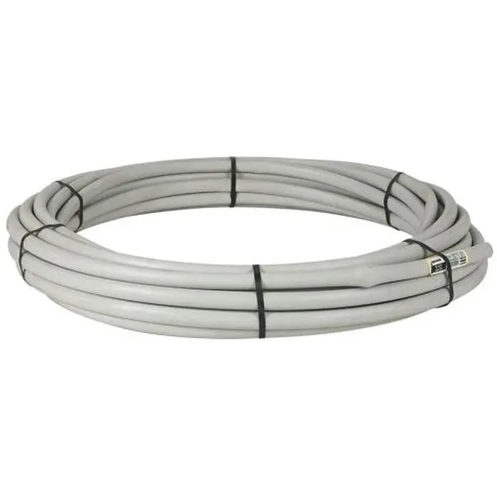 Dig - 1/2" White Polyethylene Tubing (.600 Id X .700 Od) (70 Psi) (100') - 31-030W 1