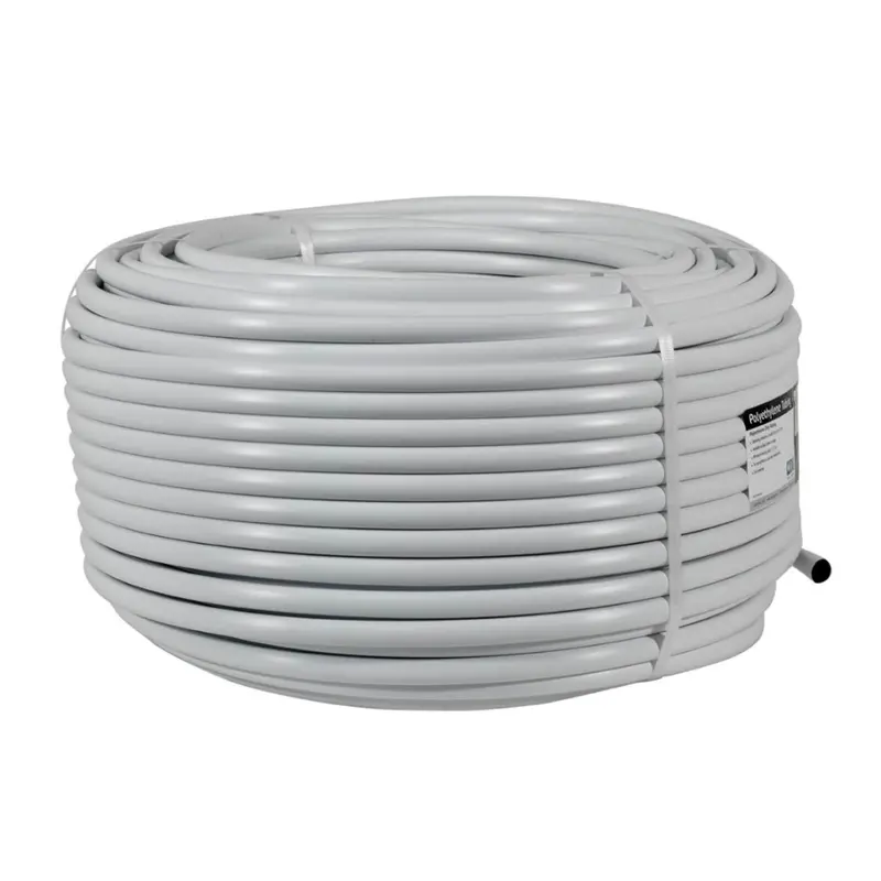 Dig - 1/2" White Polyethylene Tubing (.600 Id X .700 Od) (70 Psi) (500') - 31-032W 1