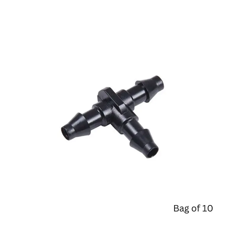 Dig - 1/4'' Barbed Tee (Pack Of 10) - 25-002-B10 1