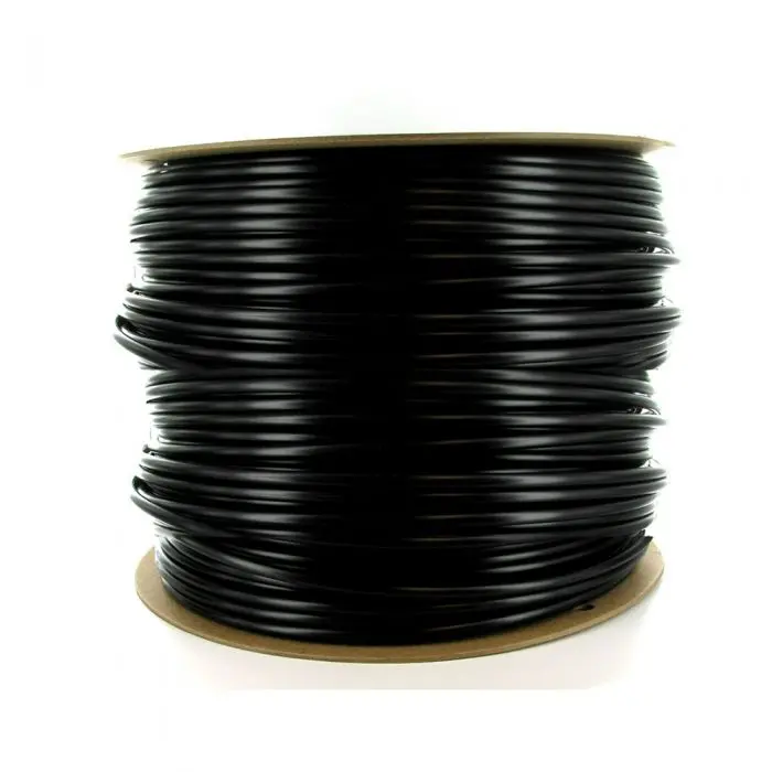 Dig - 1/4" Black Polyethylene Tubing (.170 Id X .250 Od) (60 Psi) (500') -12-041 1