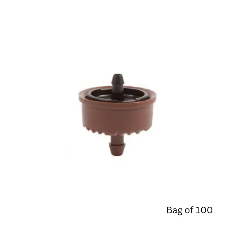 Dig - 1 Gph Drip Emitter W/ Check Valve - Pca-010-Cv (100 Pack) 1