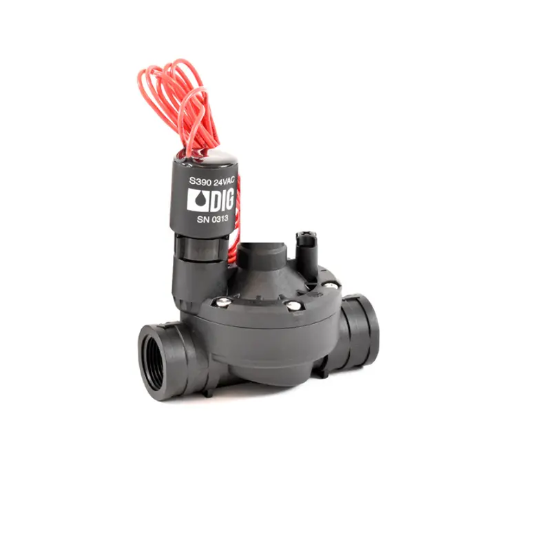 Dig - 3/4" In-Line Valve W/ 24 Vac Solenoid (No Flow Control) - 33-001 1