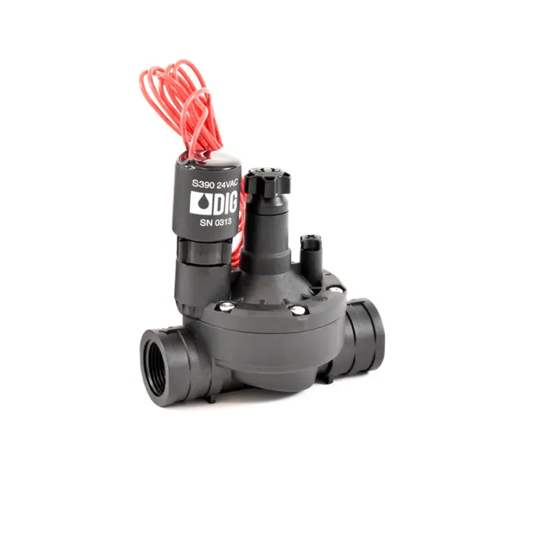 Dig - 3/4" In-Line Valve W/ Flow Control & 24 Vac Solenoid - 170Sv-075 1