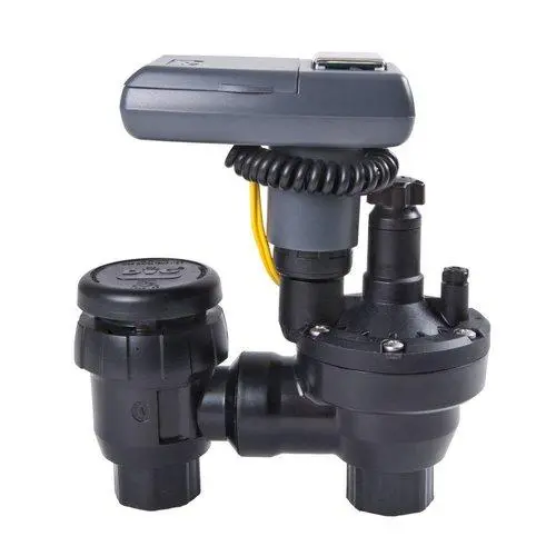 Dig - Leit-1 Solar Powered Irrigation Controller W/ 1" Anti-Siphon Valve - Leit-1-Asv-100 1