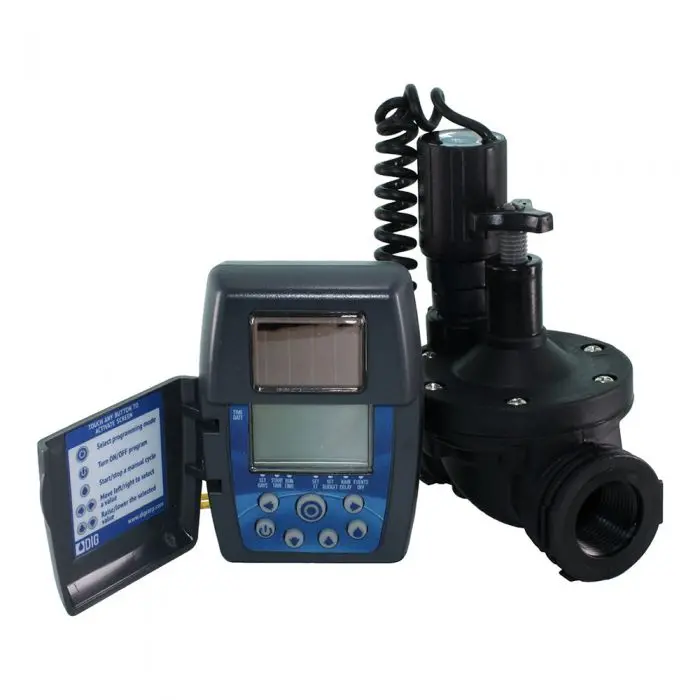 Dig - Leit-1 Solar Powered Irrigation Controller W/ 3/4" Valve - Leit-1Ilv-075 1
