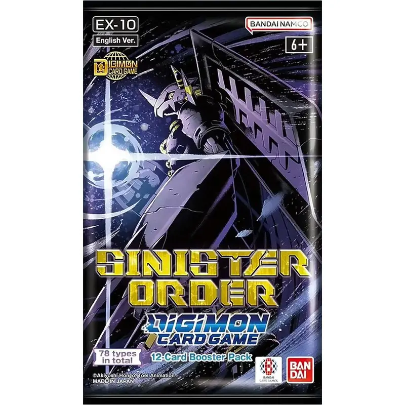 Digimon: Sinister Order Booster Pack (Ex-10) 1