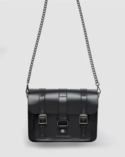 Dr Martens 11" Black Kiev Satchel 1