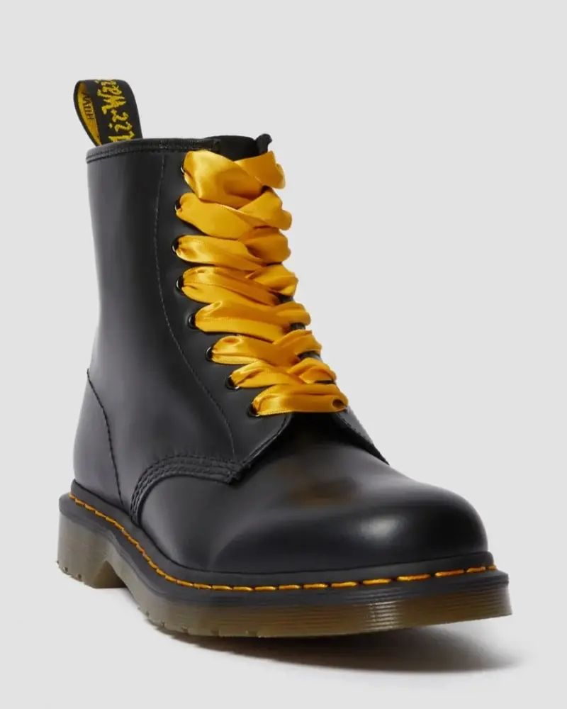 Dr Martens 140Cm 8-10 Eye Ribbon Laces Yellow 1