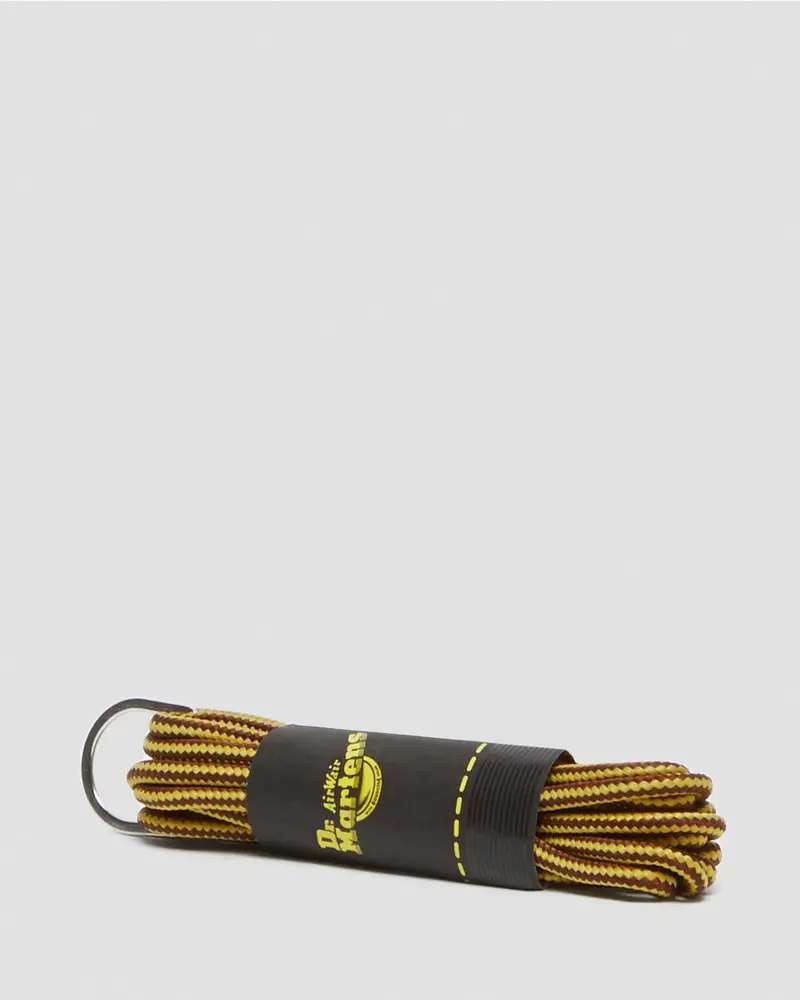 Dr. Martens 140Cm 8-10 Eye Round Laces - Brown / Yellow 1
