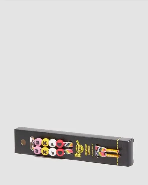 Dr. Martens 140Cm Friendship Laces Yellow/Recycled Polyester (8-10 Eye) 1