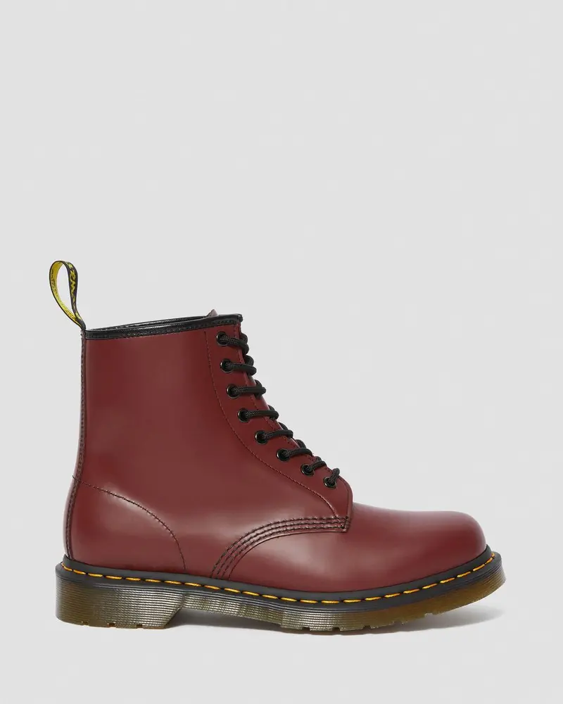 Dr Martens 1460 Cherry Smooth Leather Ankle Boots 1