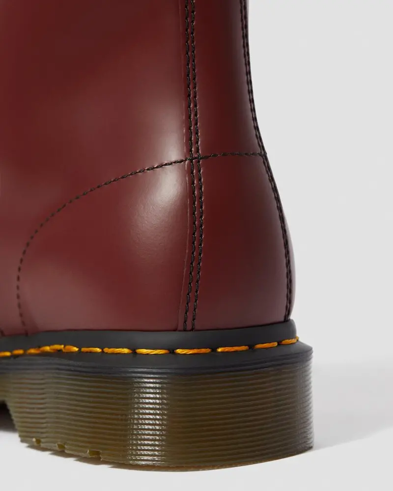 Dr Martens 1460 Cherry Smooth Leather Ankle Boots 8