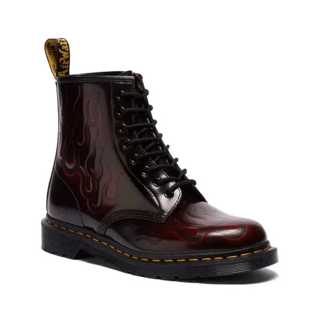 Dr. Martens 1460 Inferno 8 Eye Boot - Cherry Red Arcadia 1
