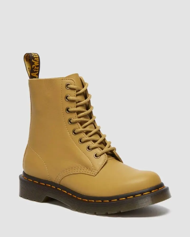 Dr. Martens 1460 Pascal 8 Eye Boot - Mustard Virginia 1