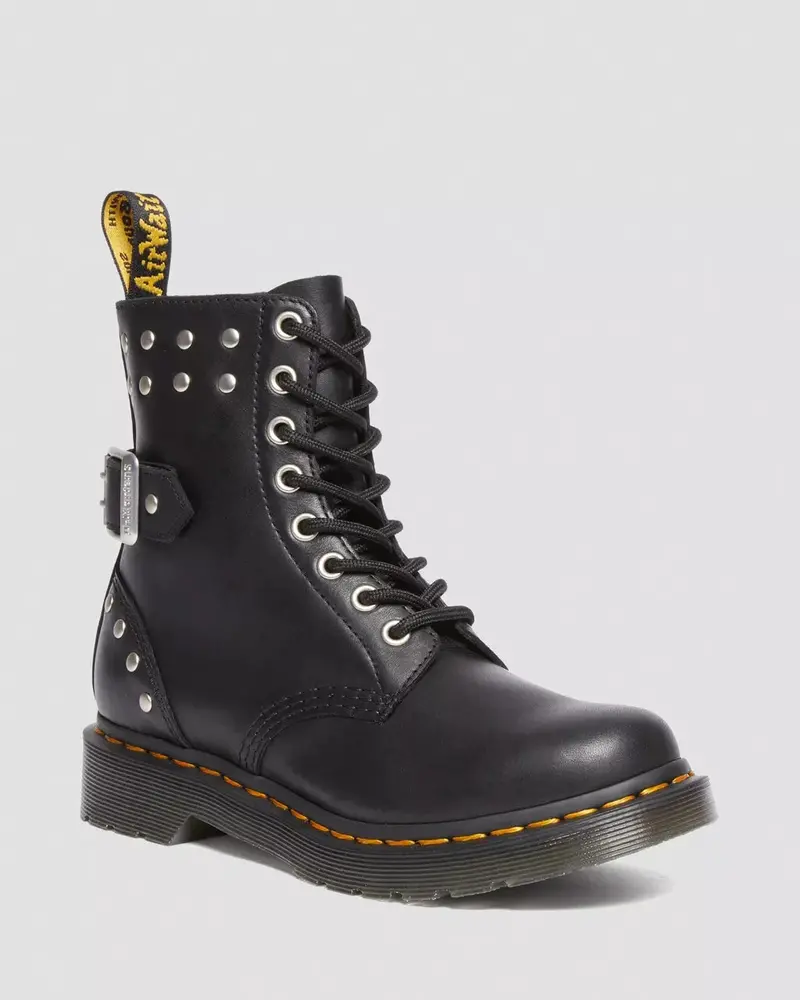 Dr Martens 1460 Pascal Hardware Nappa Leather Lace Up Boots 1
