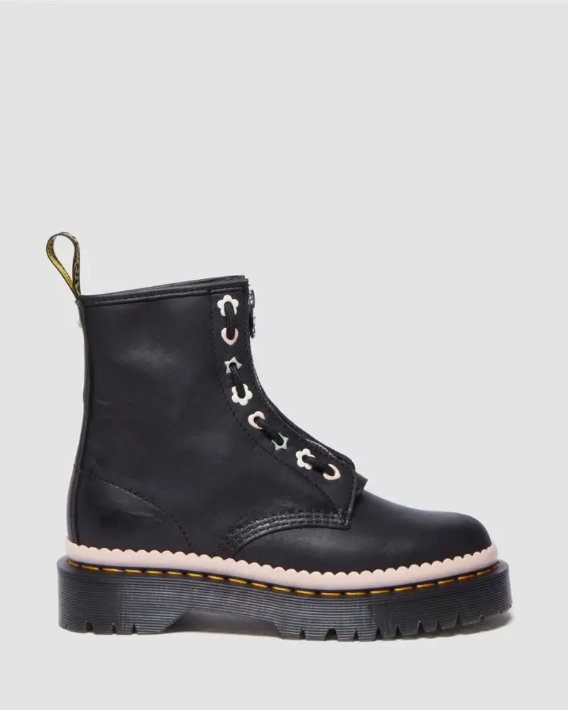 Dr. Martens 1460 Pascal Zip Luxe Nappa - Black Sendal 1