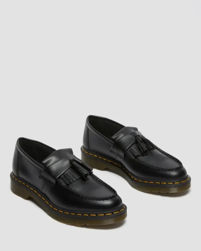 Dr Martens Adrian Tassel Loafer Black Smooth 1