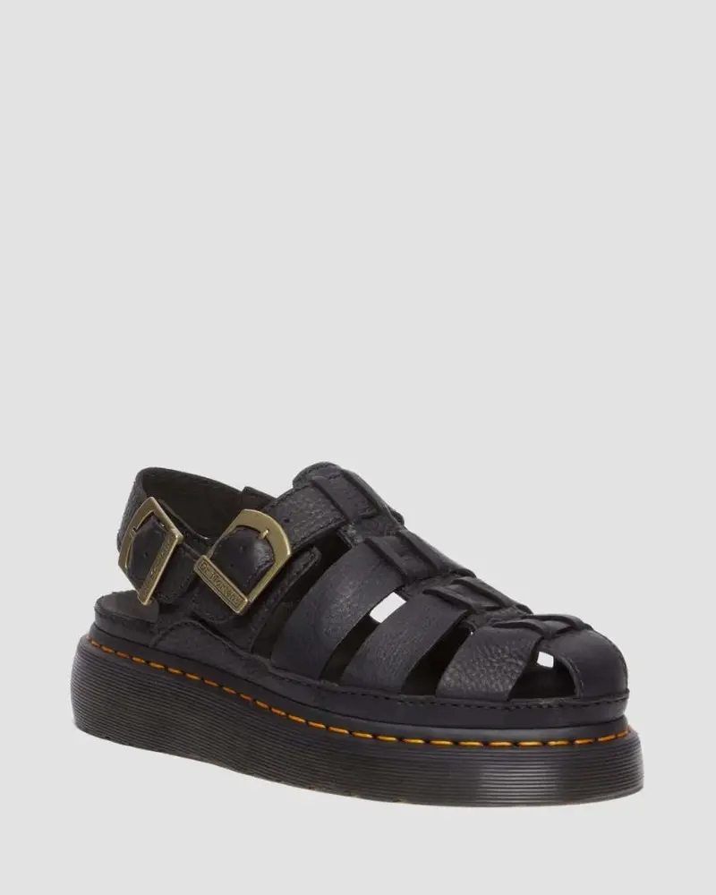 Dr. Martens Archive Fisherman Sandal - Black Grizzly 1
