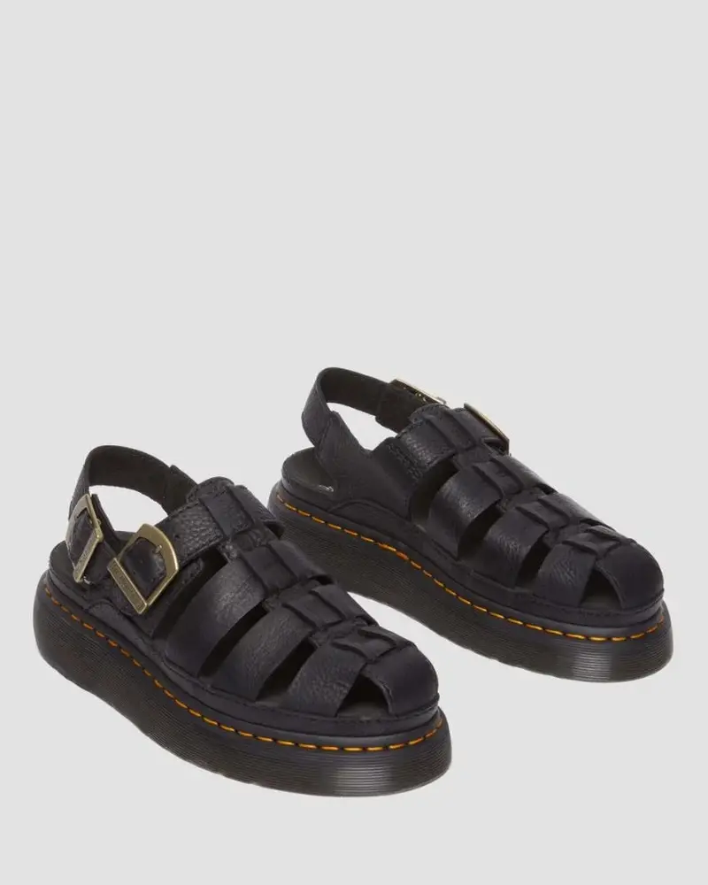 Dr. Martens Archive Fisherman Sandal - Black Grizzly 3