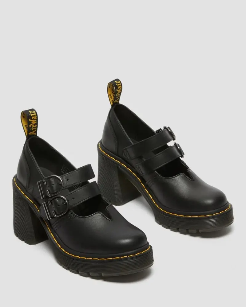 Dr Martens Eviee Mary Jane Sendal - Black Sendal 1