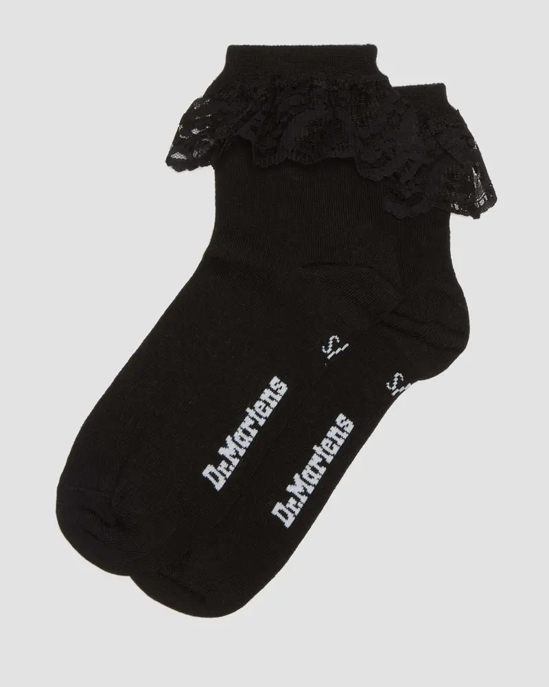 Dr. Martens Frill Sock Organic Cotton Blend - Black 1