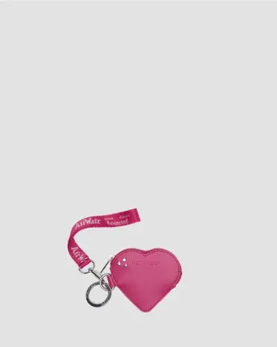 Dr Martens Heart Keyring Purse - Fuschia Pink Kiev 1