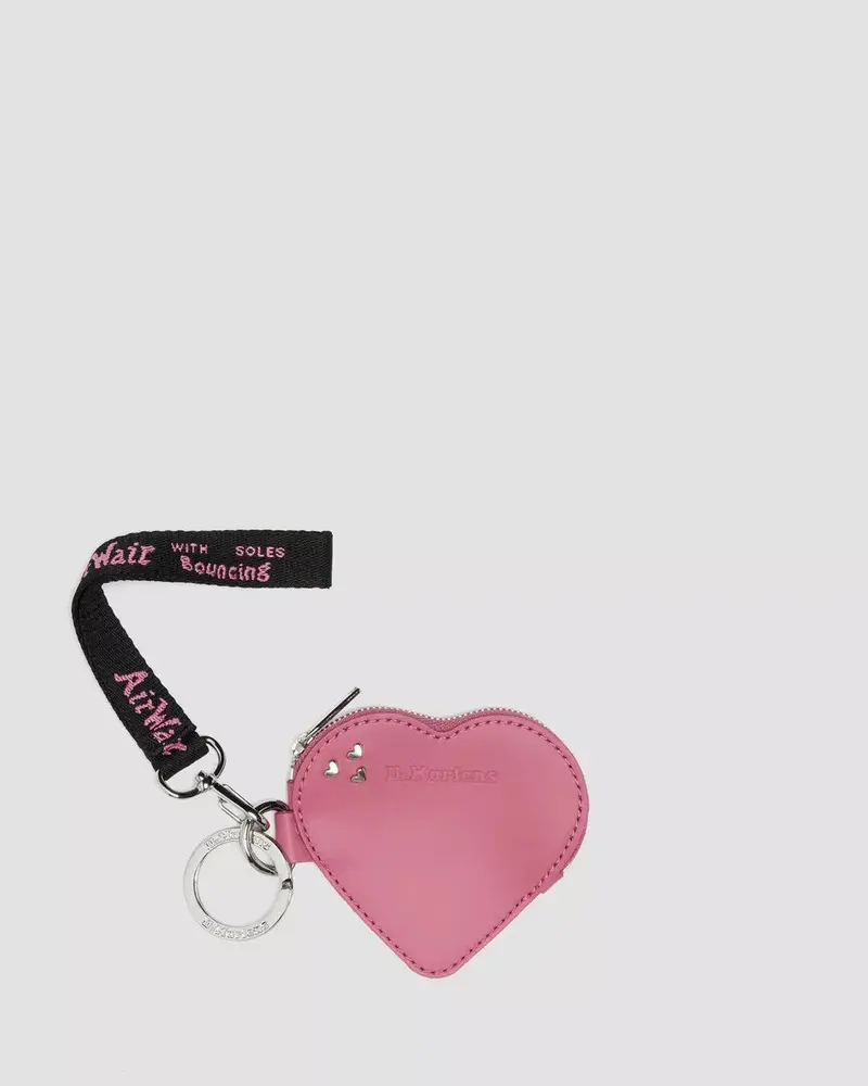 Dr. Martens Heart Purse - Dms Pink Kiev 1