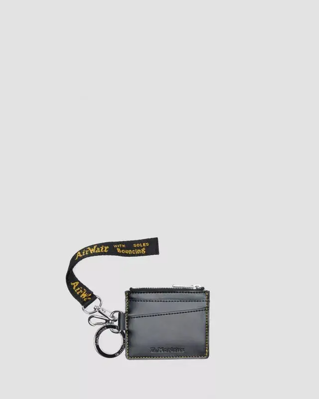 Dr. Martens Leather Cardholder - Black Kiev 1