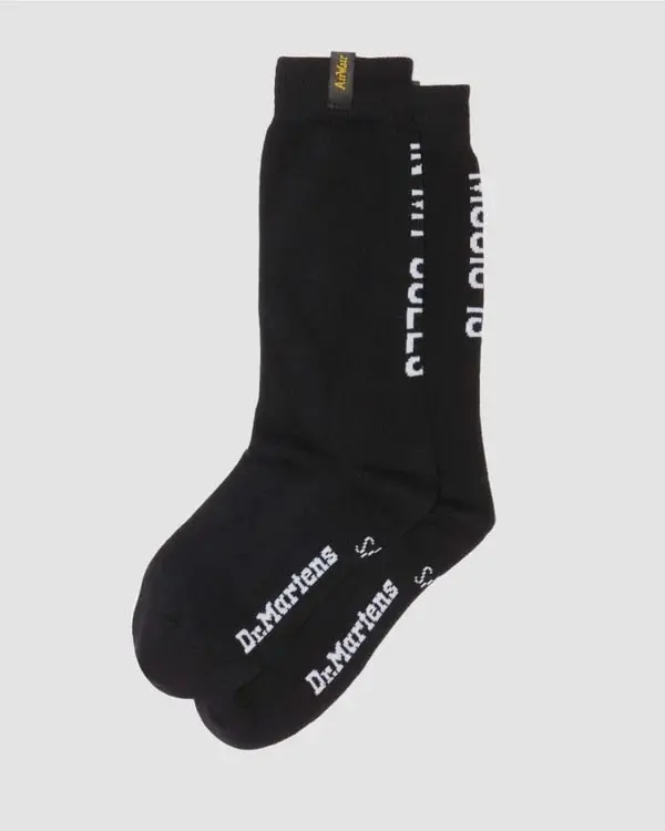 Dr. Martens Logo Socks Cotton Blend - Black 1