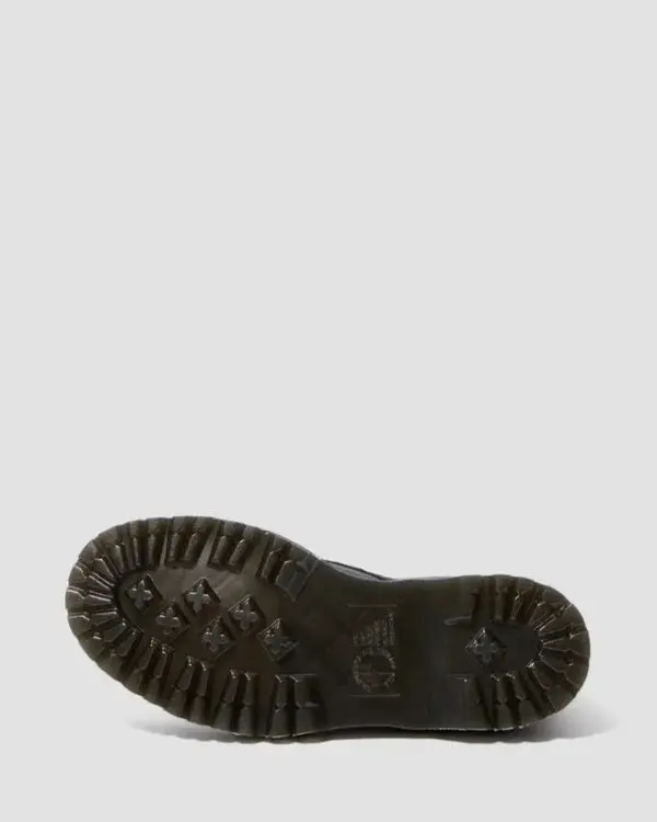 Dr. Martens Sinclair Platform Jungle Boot Milled Nappa Leather - Black Aunty Sally 9