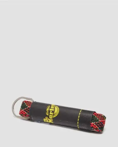 Dr Martens Tartan Woven Laces Black Multi 1