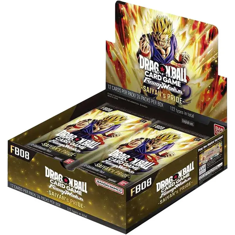 Dragon Ball Fusion World: Saiyan's Pride Booster Box (Fb08) 1