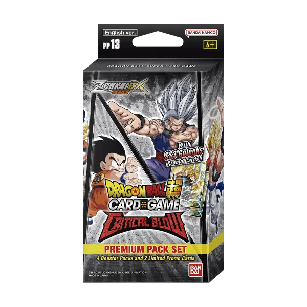 Dragon Ball Super: Critical Blow Premium Pack 1
